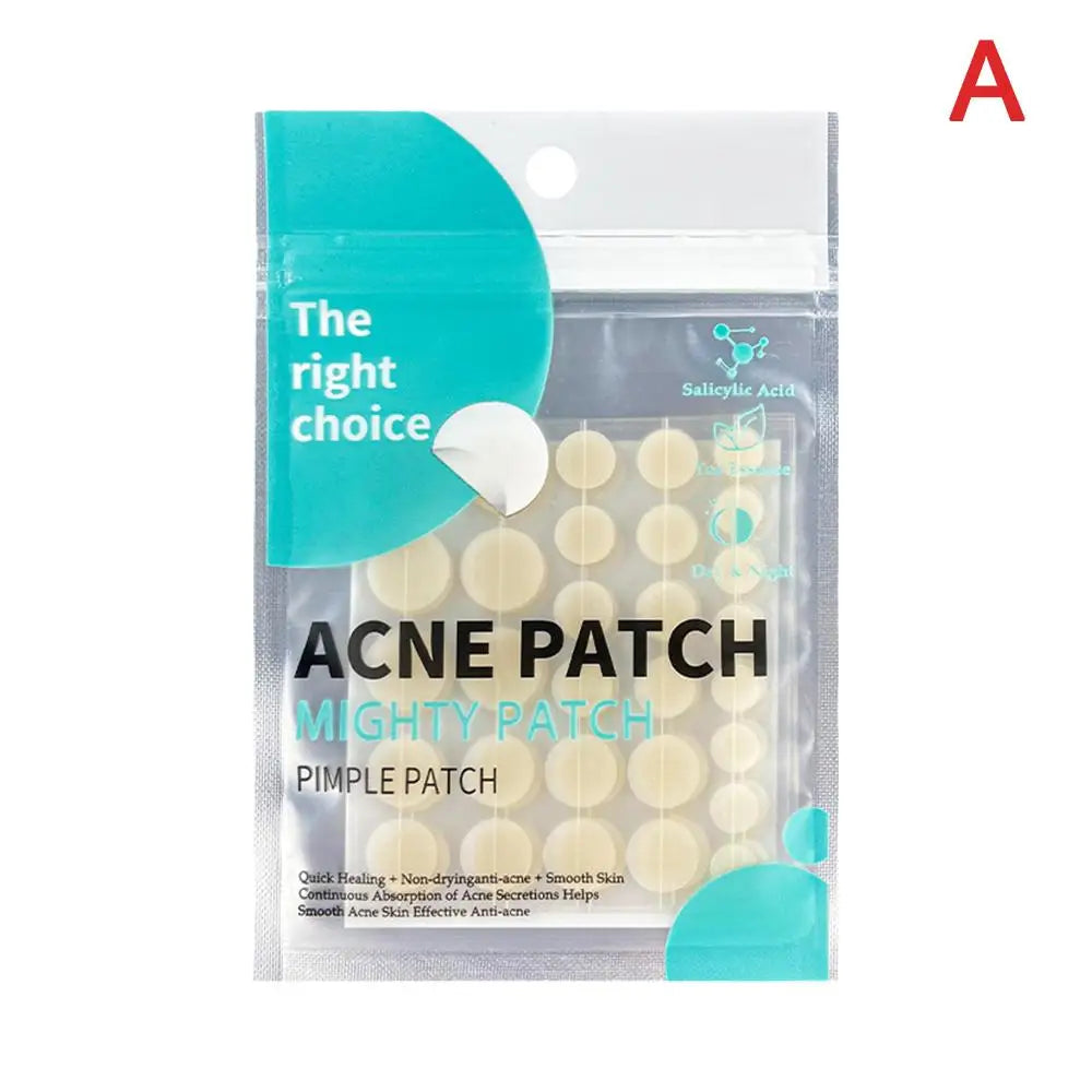 30pcs Hydrocolloid Salicylic Acne Pimple Patch Fade Repair Acne Invisible  Removal Pimple Anti Spots Marks Conceale